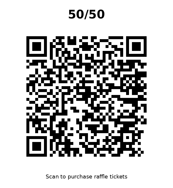 Scan to purchase raffle tickets